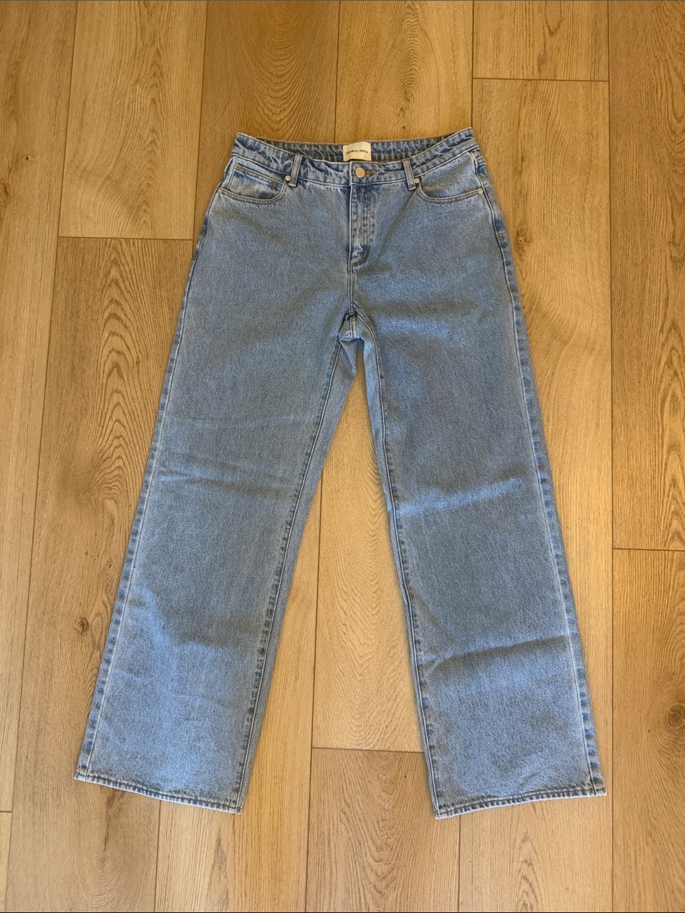 Abrand Light Blue Wide Leg Jeans